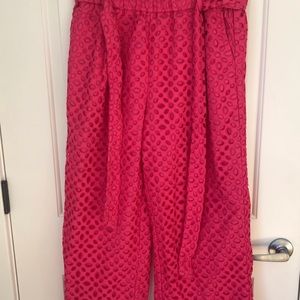 J.Crew pint eyelet pants. Size 12.